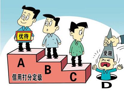 信用等級(jí)太低，注冊(cè)公司受限
