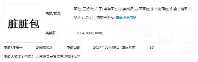 “臟臟包”爆紅！網紅食品能成為商標注冊熱門詞匯嗎？
